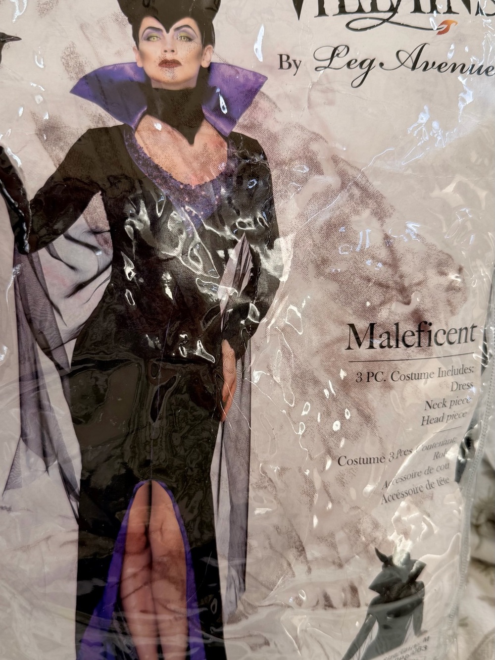 Leg Avenue Black and Purple Maleficent Halloween Costume